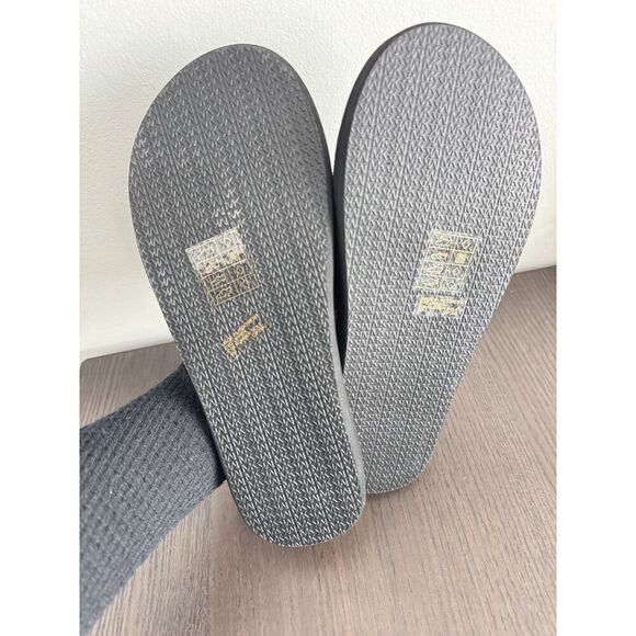 MICHAEL KORS Women’s Sz 9 M Wade Slide 45S0WDFA2B Black/Dk Grey MK New - Picture 4 of 4